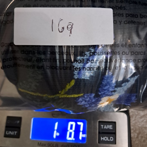 Vintage Claire Murray Sweater Cardigan Women's Medium Black Floral Embroidered - Picture 14 of 14